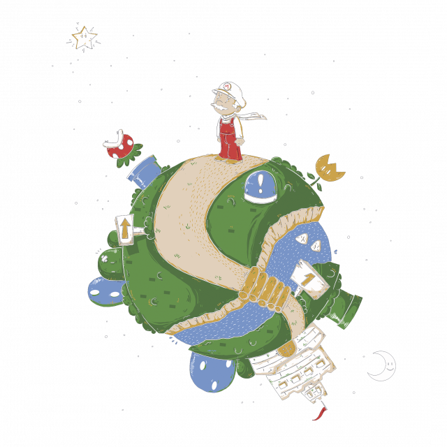 Pequeno Bigodudo (640x640), Png Download