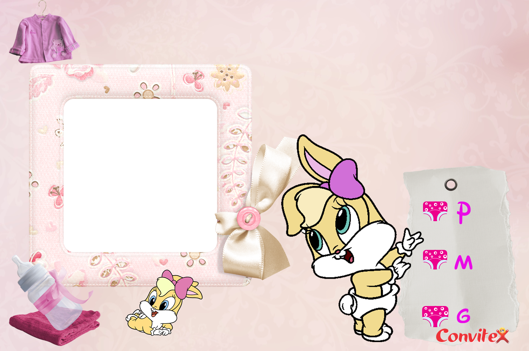 Chá De Fraldas Lola (1772x1178), Png Download