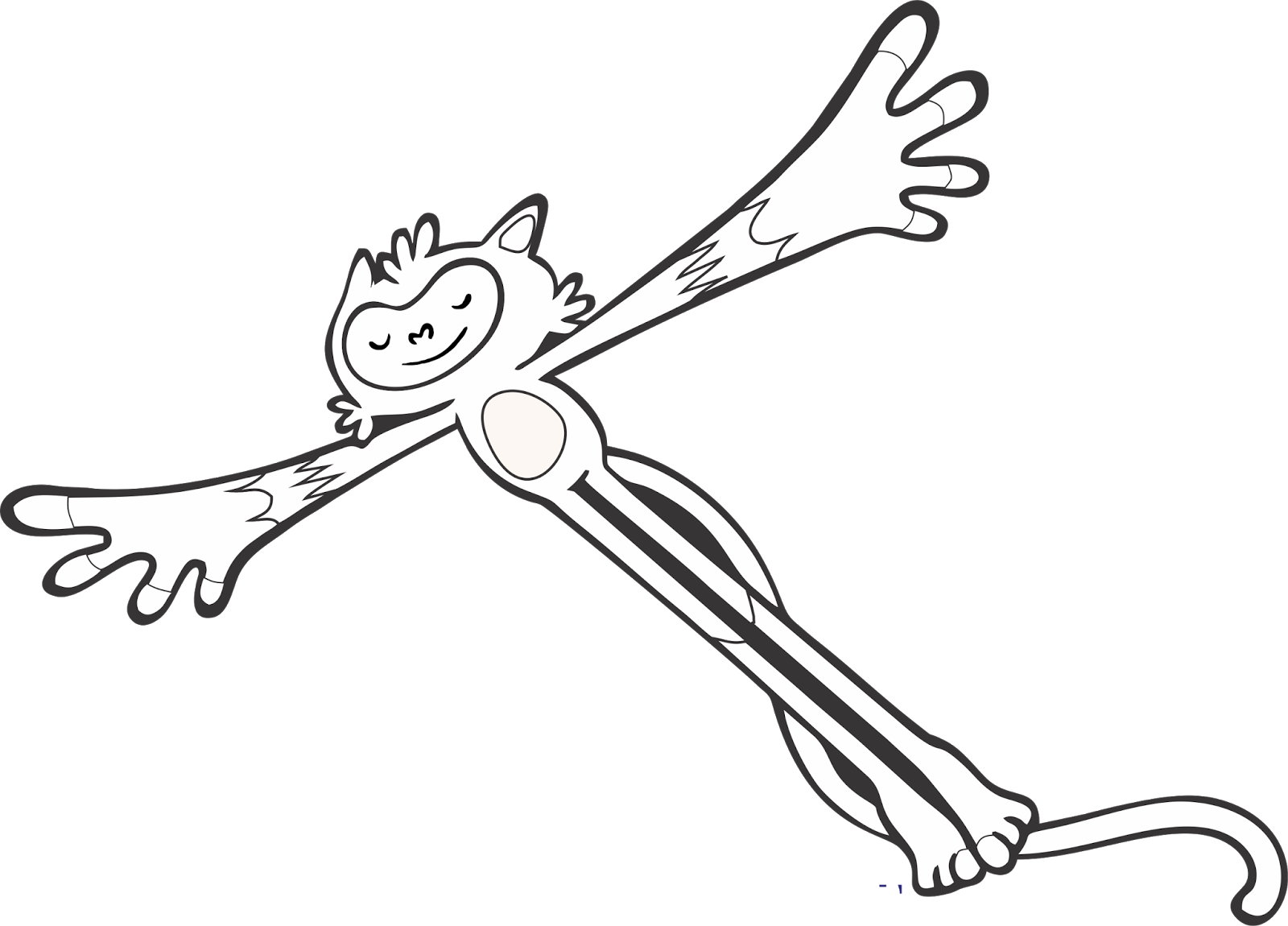 Mascotes Olimpíadas E Paralimpíadas Rio 2016 Para Colorir (1600x1150), Png Download