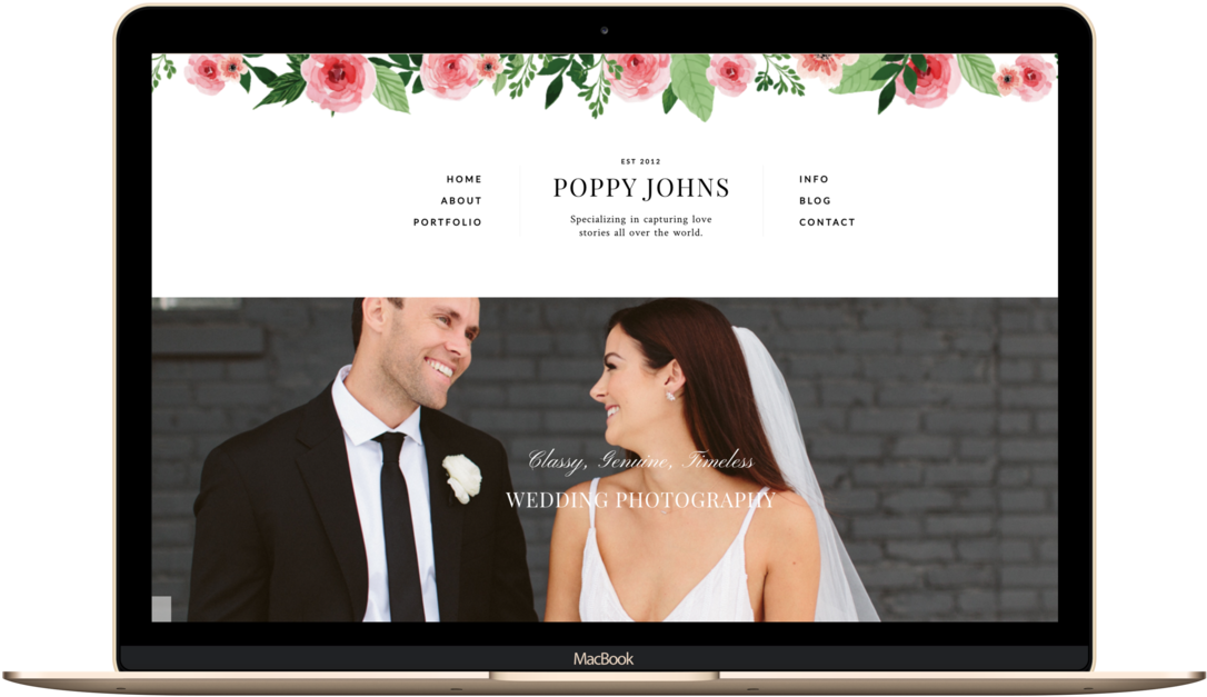 Poppy, With Beautiful Floral Elements (1200x733), Png Download