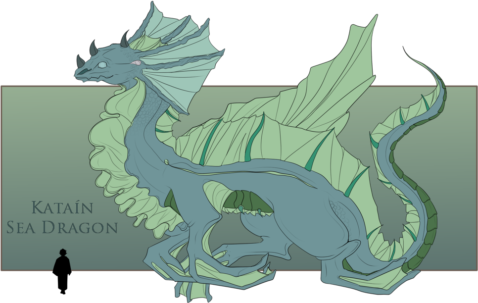 Kataín Sea Dragon By Nanosilver (1000x656), Png Download