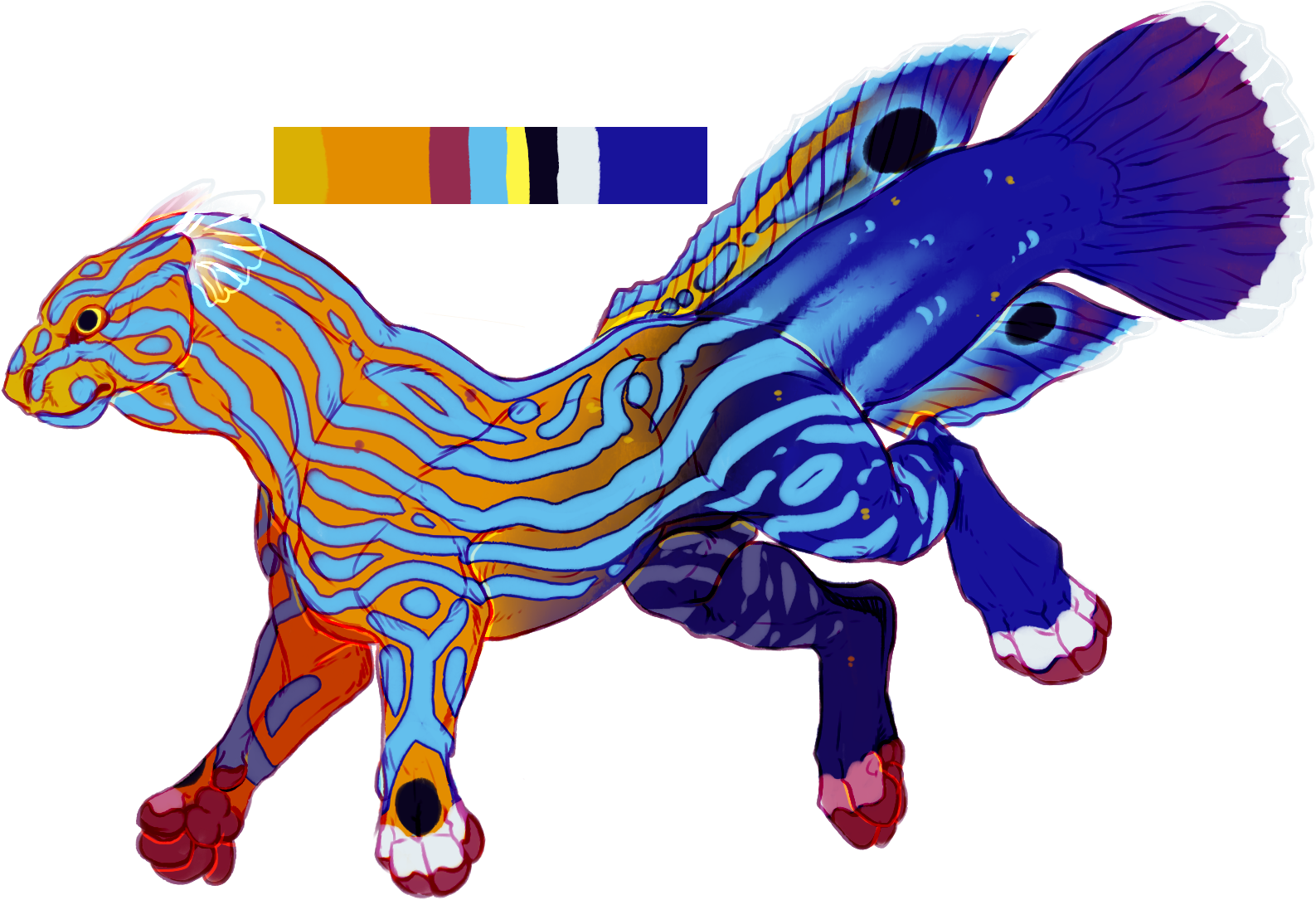 Sea Dragon Adopt (1604x1084), Png Download