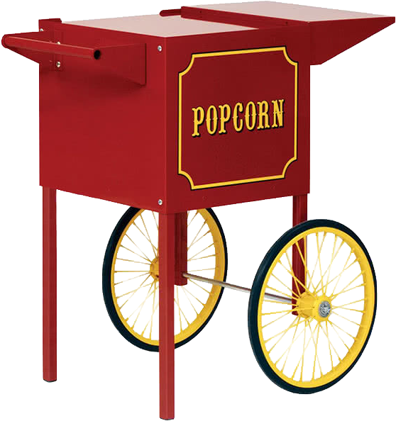 Rental Is For Popcorn Cart Only (600x600), Png Download