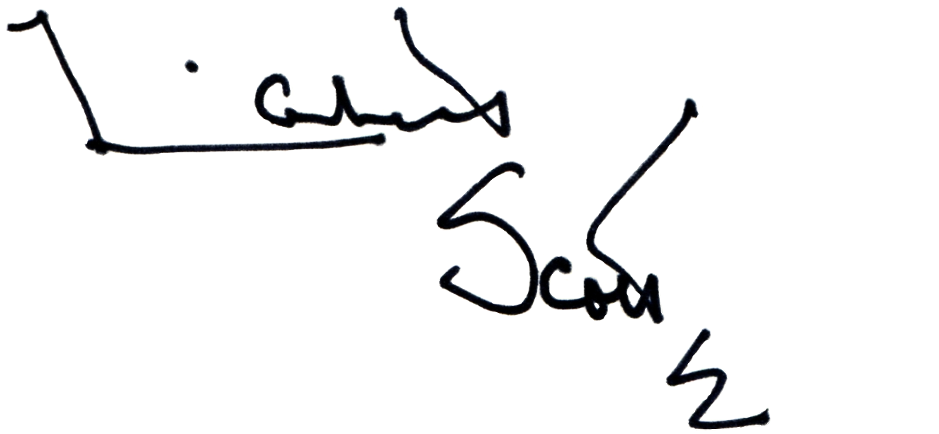 Autograph Of Lizabeth Scott With Transparent Background (1486x805), Png Download