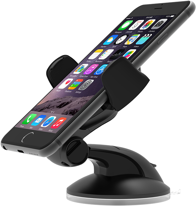 Iottie Easy Flex 3 Universal Car Mount Holder & Desk (760x760), Png Download