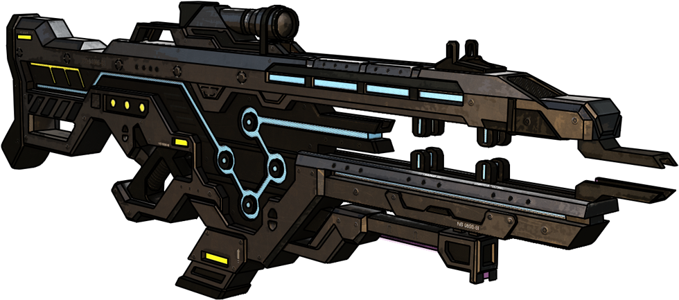 Energy Carbine (1000x500), Png Download
