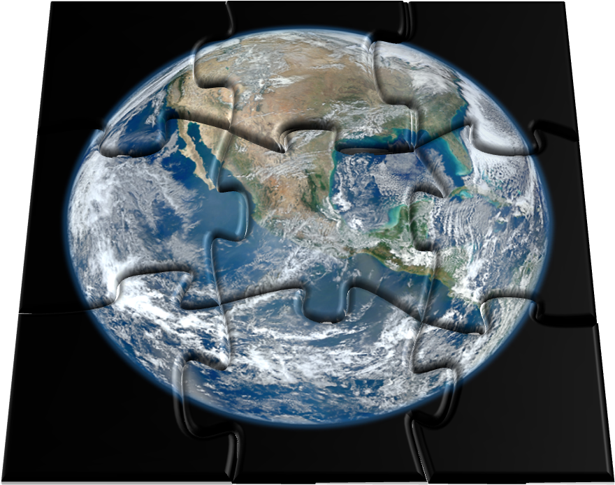 The Big Blue Marble (889x704), Png Download