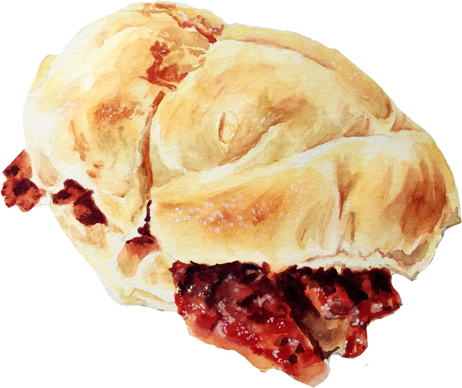 Macau Chop Bun Domestic (2000x1575), Png Download