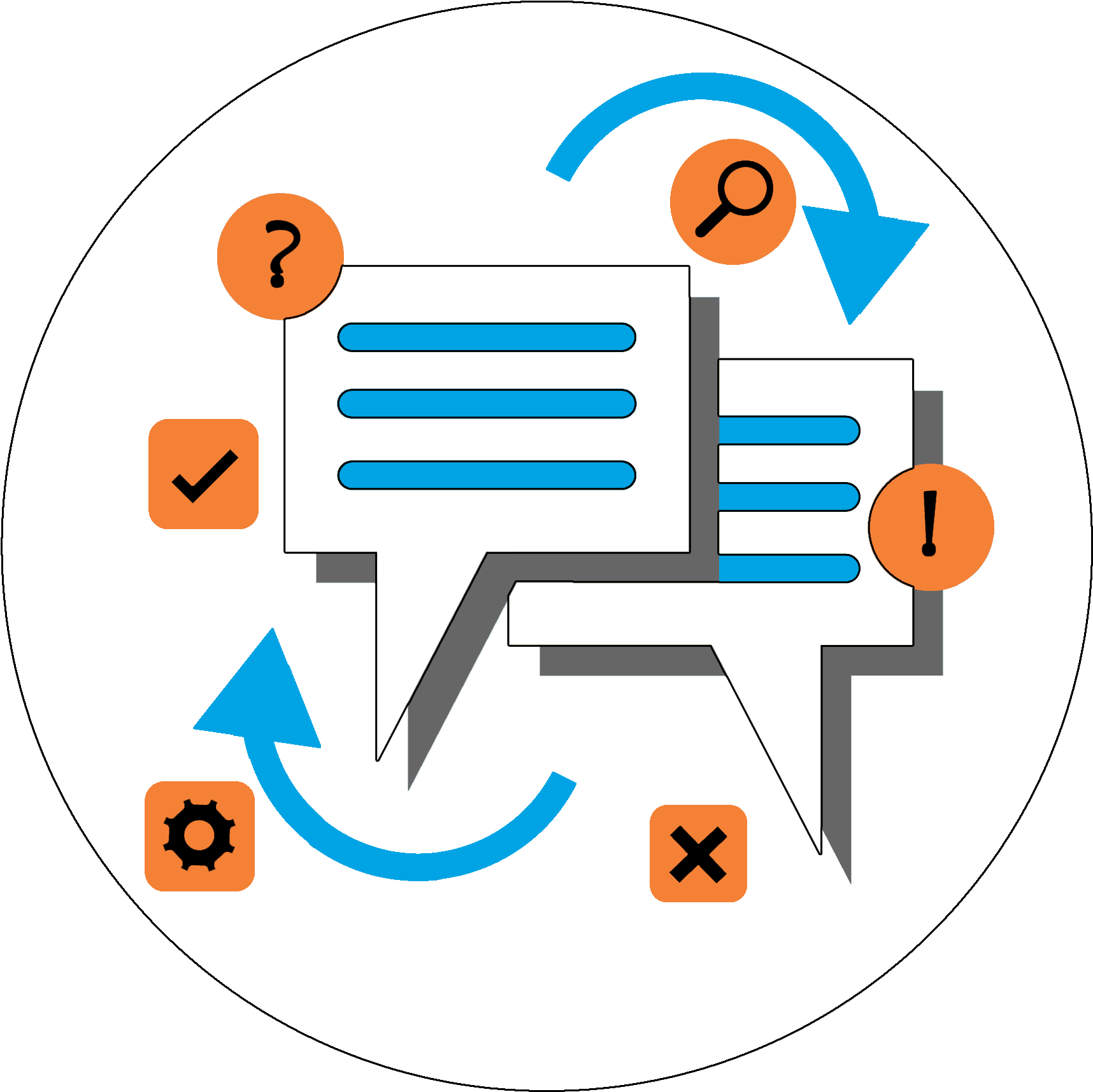 We Answer To The Most Frequent Questions People Ask (1740x1740), Png Download