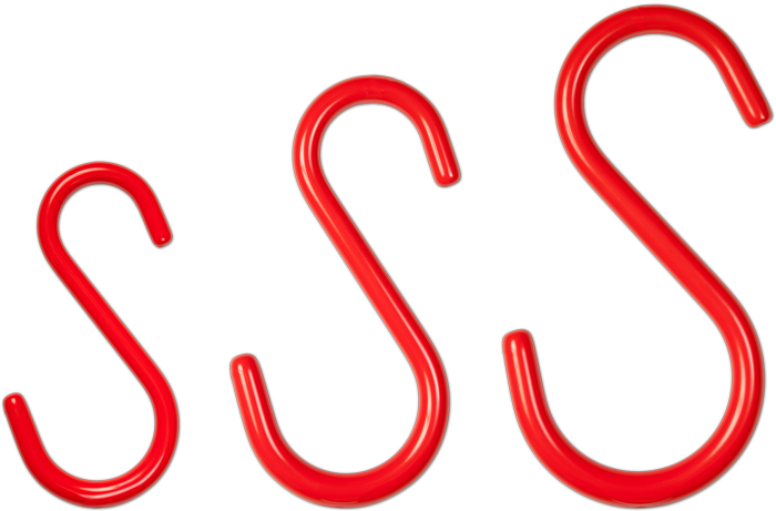 Cab S-hooks In Various Standard And Custom Sizes (700x461), Png Download