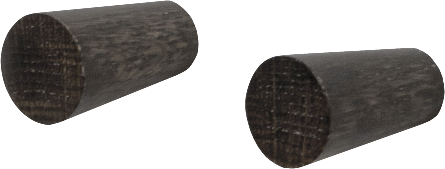 Wall Hooks In Dark Oak (900x900), Png Download