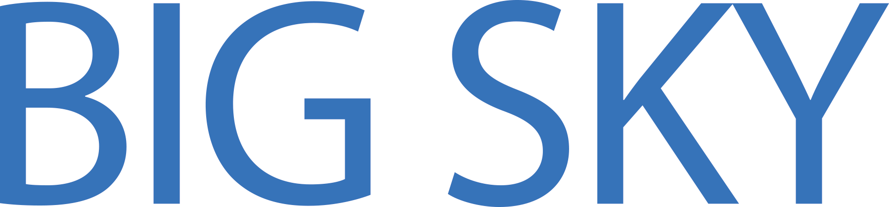 Big Sky Logo (1798x419), Png Download