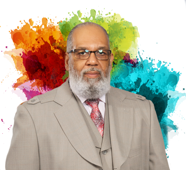 Bishop Randy Brown - Watercolor Painting (653x595), Png Download