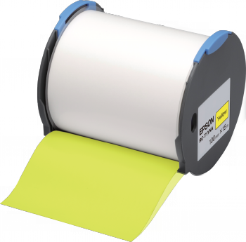 Rc-t1yna 100mm Yellow Tape - Epson Labelworks Pro100 Rc-t1yna 100mm Yellow Tape (350x345), Png Download