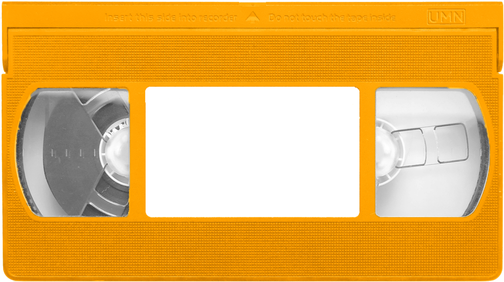 Svg Transparent Stock Orange Tape Template By Djwalker - Orange Vhs Tape (1024x637), Png Download