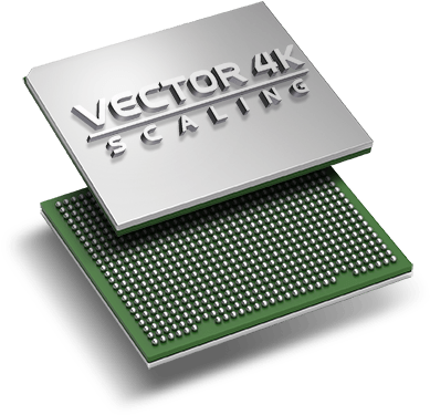 Extron's Vector 4k Scaler - Lattice Semiconductor Corporation Lfe2-6e-7fn256c (400x374), Png Download