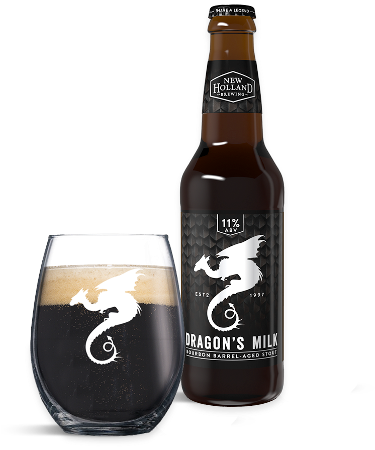 Dragon's Milk - New Holland Brewing Company (800x1199), Png Download