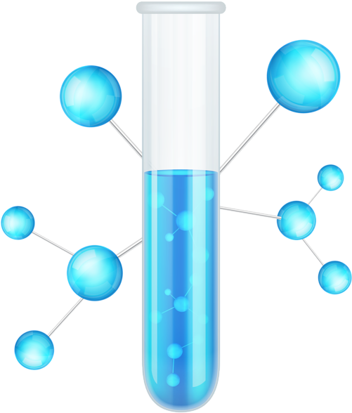 School Test Tube Transparent Png Clip Art - Transparent Test Tube Png (513x600), Png Download