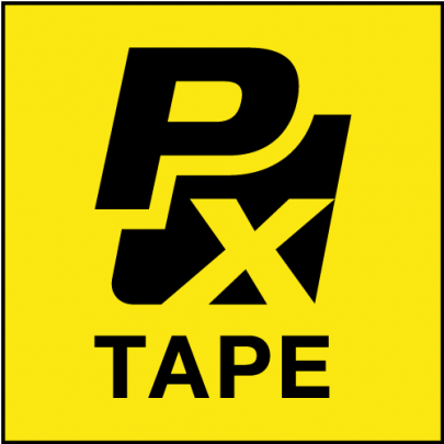 Epson Labelworks Px Fluorescent 3/4" X 30 Ft Black - Sign (500x404), Png Download