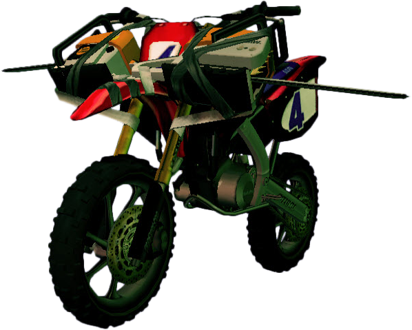 Dead Rising Chain Saw Bike - Dead Rising (598x479), Png Download