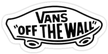 vans off the wall logo sticker