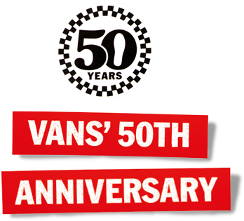 Vans 50th Anniversary Logo (1060x357), Png Download
