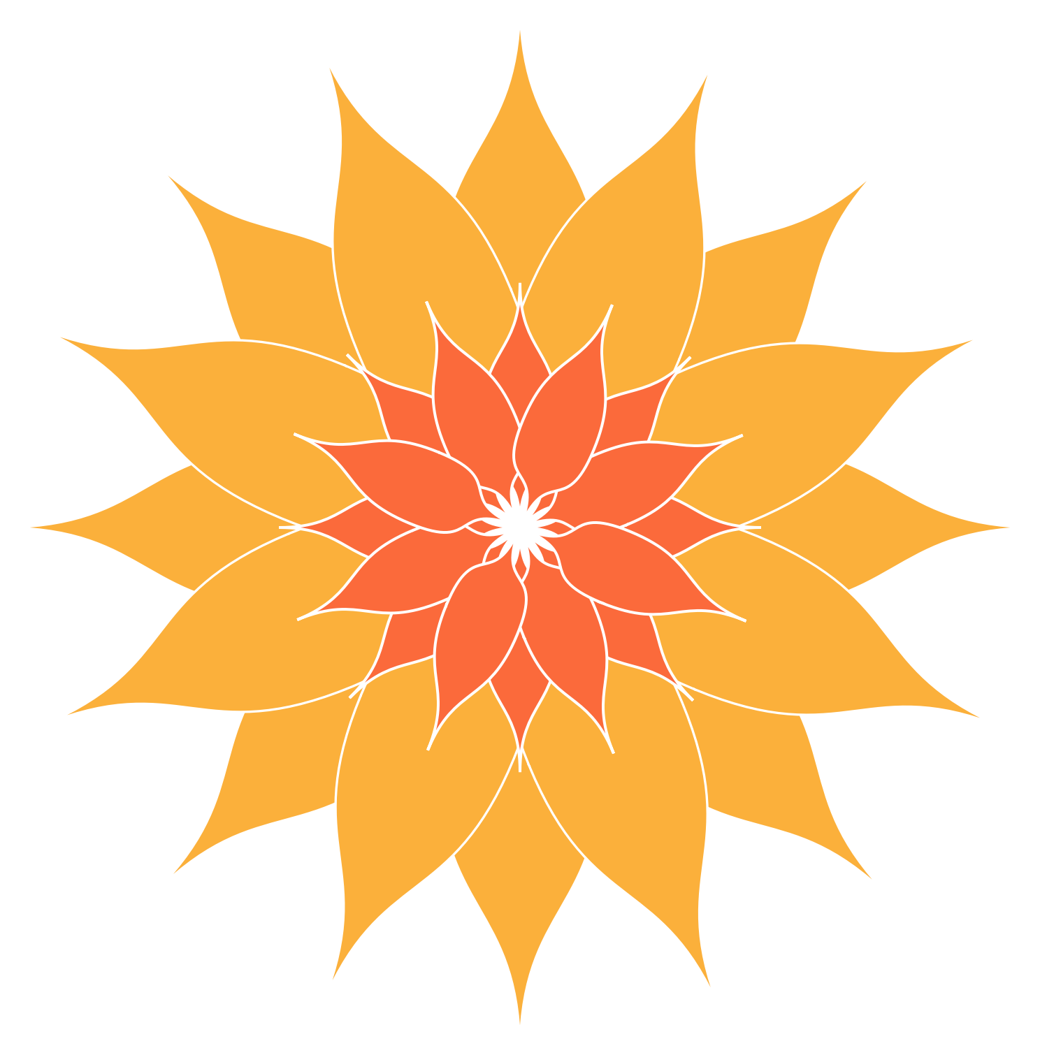 Free Vector Orange Flower - Sales Tax (800x800), Png Download