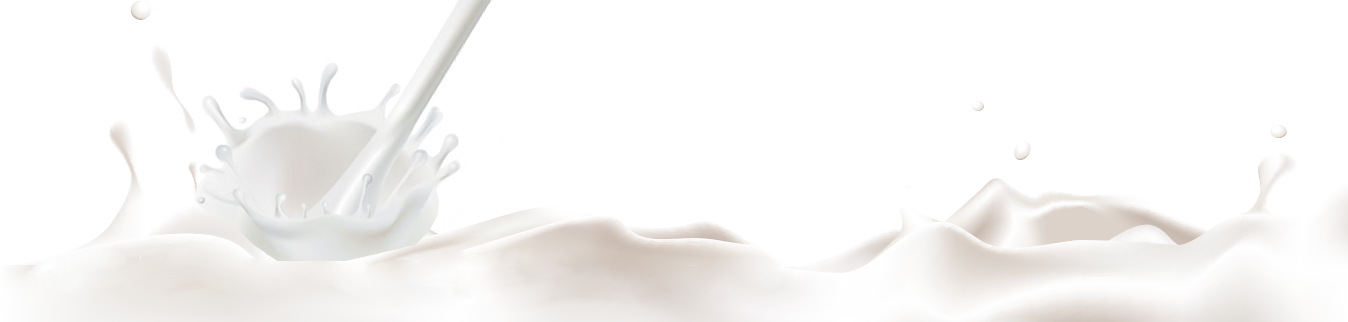 Milk-splash - Milk (1348x322), Png Download