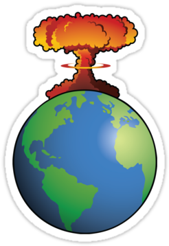 Nuclear Explosion Png (375x360), Png Download
