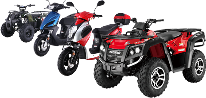 We Are Now An Authorized Taotao Atv Dealer - All-terrain Vehicle (739x331), Png Download