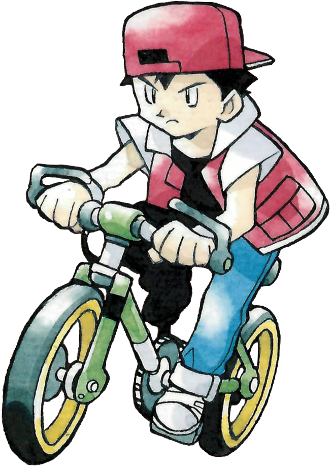 Ken Sugimori Pokemon Trainer Red (654x920), Png Download