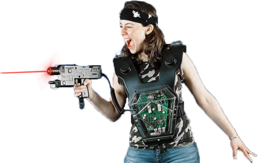 Lasermaxx Shooter Laser - Quasar Harlow (1024x683), Png Download