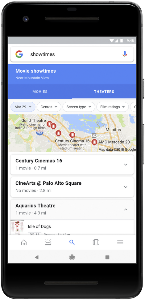 To Try This Out, Search For “showtimes,” “movies” Or - Smartphone (510x1000), Png Download