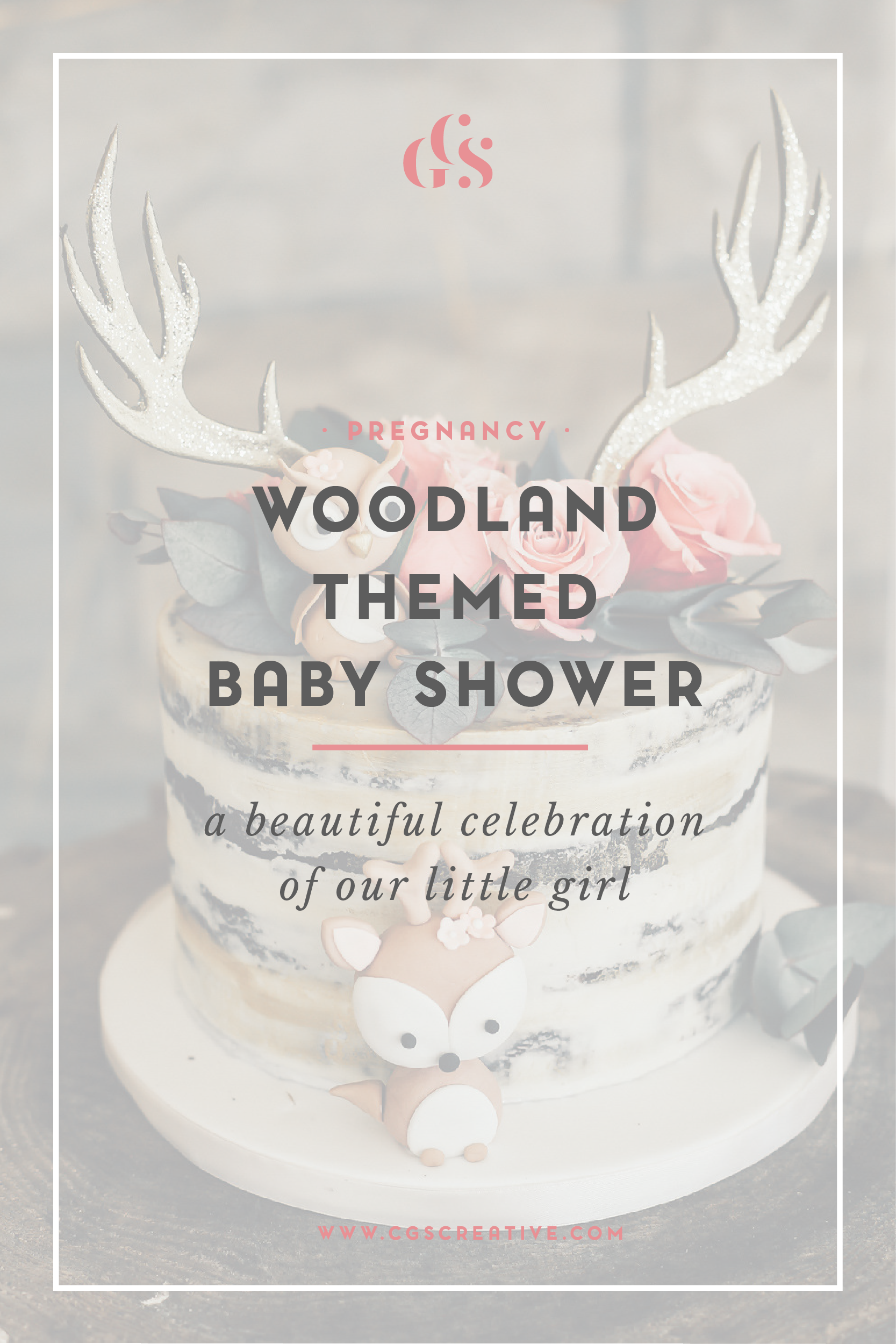 My Woodland Themed Baby Shower In Celebration Of Our (1667x2500), Png Download
