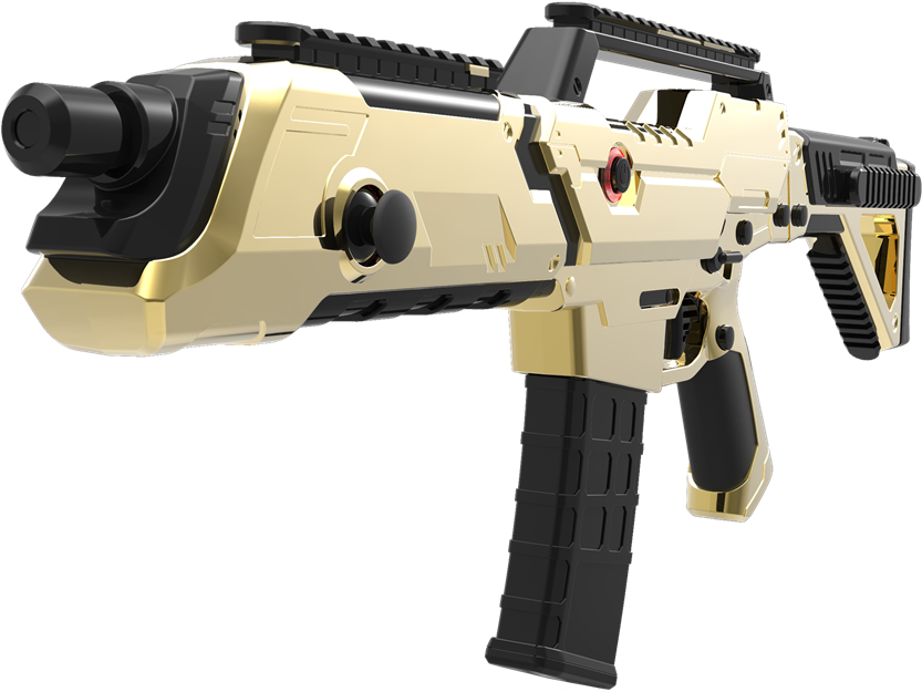 The First Gun Shape Game Controller For Mobile Devices - All Gun In The World (1217x630), Png Download