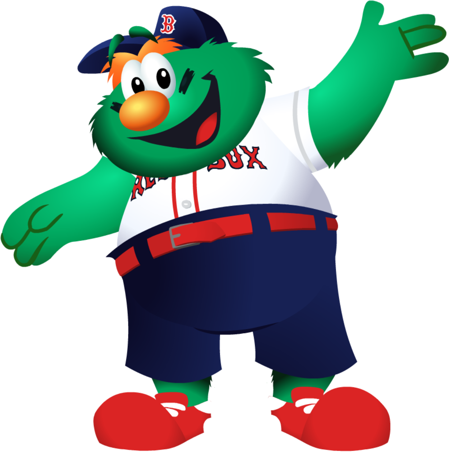 Bbq, Live Music, Wally Of The Boston Red Sox - Boston Red Sox Mascot Png (1920x2000), Png Download