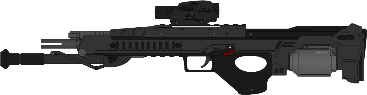 Machine Gun (1250x350), Png Download