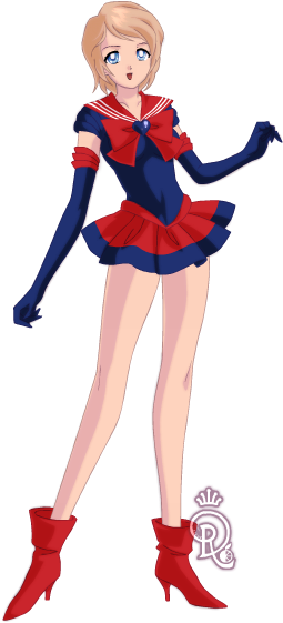 Sailor Red Sox - Sailor Asuna (400x600), Png Download