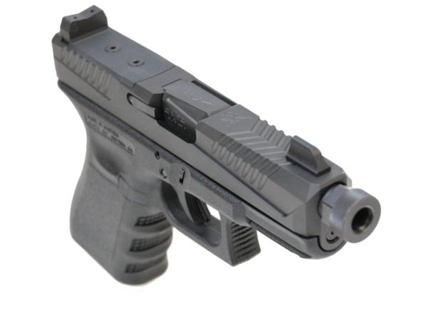 Clip Freeuse Download 1911 Drawing Glock - Glock 19 Voodoo Slide (600x600), Png Download