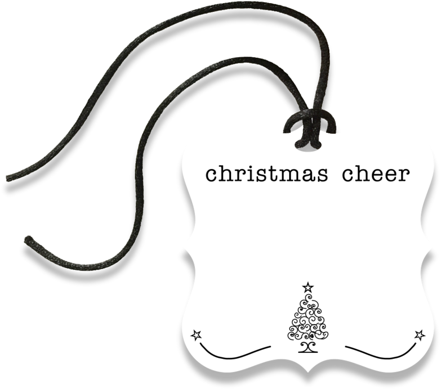Christmas Gift Tag - Body Jewelry (1023x790), Png Download