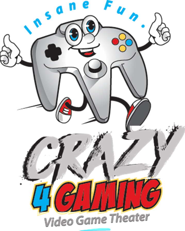 Free Stock Crazy Gaming Video Game - Logo Game Crazy (718x895), Png Download