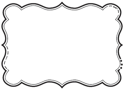 Free Printable Tag Clip Art - Formas Para Marcos De Tarjetas (500x500), Png Download
