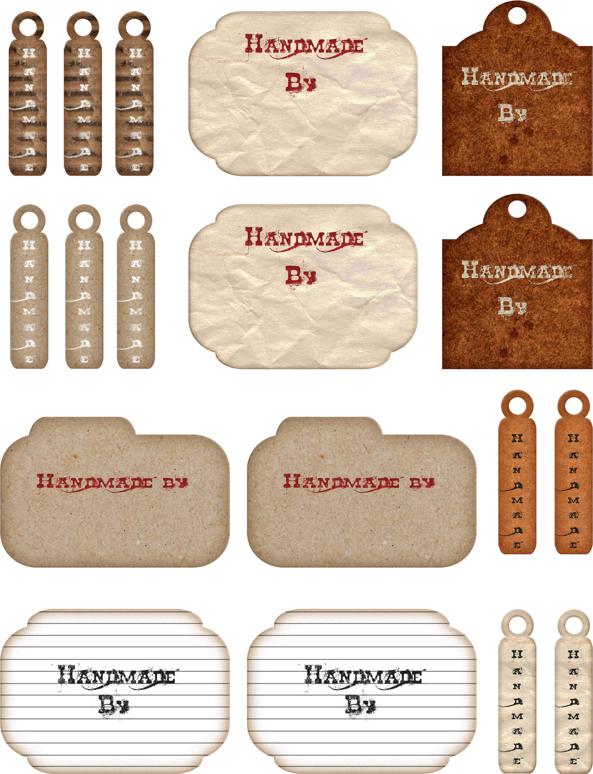 download free printable handmade tags and labels handmade tags printable png image with no background pngkey com