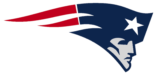 Over - New England Patriots Logo 2018 (545x263), Png Download