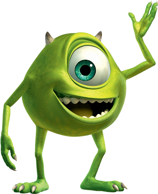 Mike Wazowski 10 - Mike Wazowski Png (575x685), Png Download