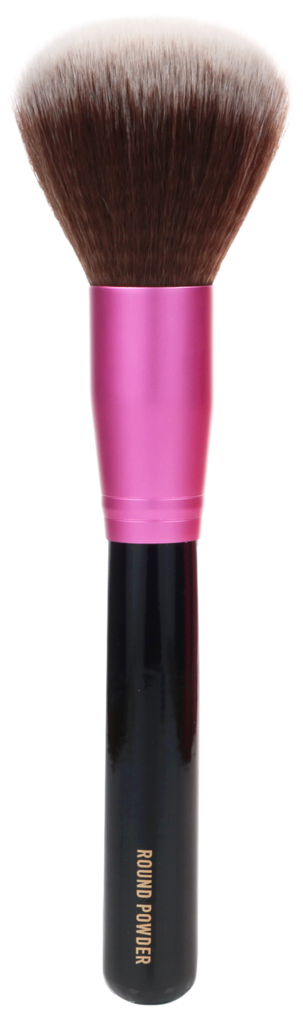 Round Powder Rushes Singapore - Pink Makeup Brushes Png (1024x1024), Png Download