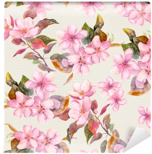 Pink Apple, Cherry Blooming Flowers - Ubrousky 3-vrstvé, 33 X 33 Cm S Motivem [20 Ks] (400x400), Png Download