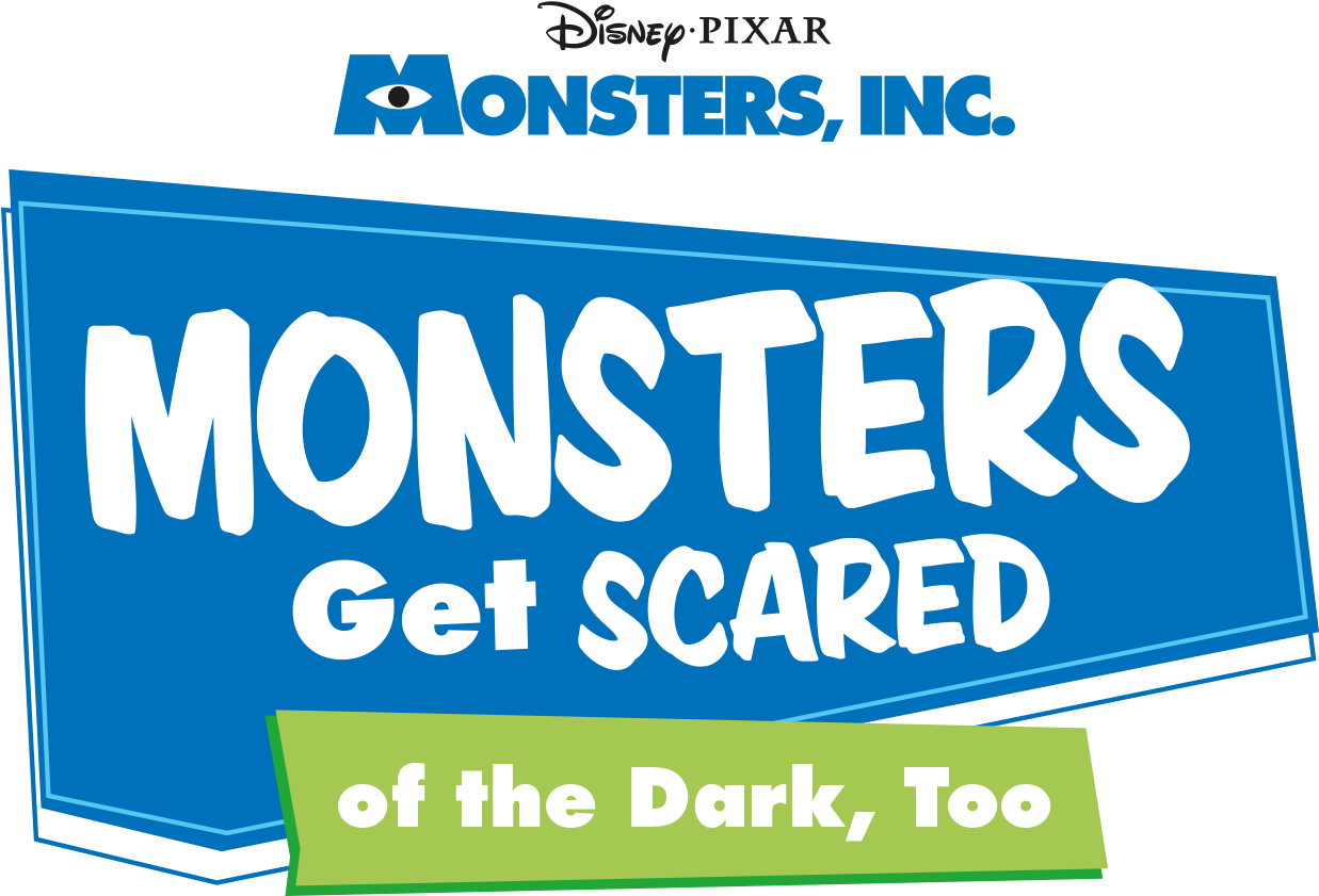 Monsters Get Scared Of The Dark, Too - Monsters Inc (2048x1024), Png Download