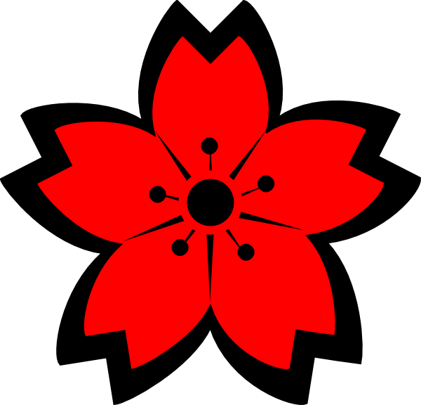 Sakura Cross Stitch Patterns (600x576), Png Download