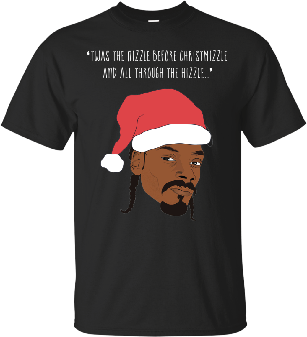 Snoop Dogg Christmas Shirt (1155x1155), Png Download